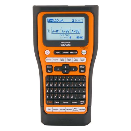 Etiquetage industriel de poche Ecran LCD Rétro-éclairé PTE500