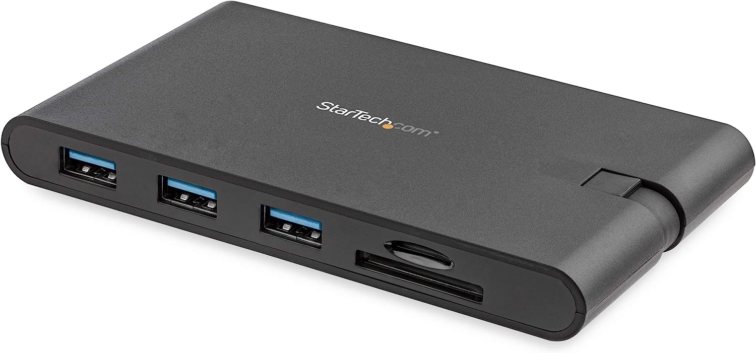 Adaptateur Multiport USB-C pour Ordinateur Portable avec HDMI et VGA Compatible Mac et Windows DKT30CHVSCPD