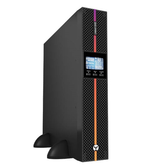 Onduleur Liebert GXE 3 kVA Monophasé 230 V Rack/Tour avec batteries Entrée C20/sortie C13 x 8 + 1 C1 GXE3-3000IRT2UXL