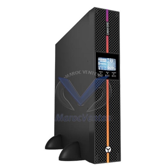 Onduleur Liebert GXE 3 kVA Monophasé 230 V Rack/Tour avec batteries Entrée C20/sortie C13 x 8 + 1 C1 GXE3-3000IRT2UXL