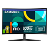 Moniteur 27   serie D Curved Full-HD,VA,100Hz,4MS (GTG),Narrow Border Design,Eye-Ca Noir