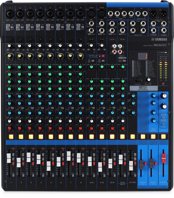 Table De Mixage Analogique 16 Canaux MG16XU