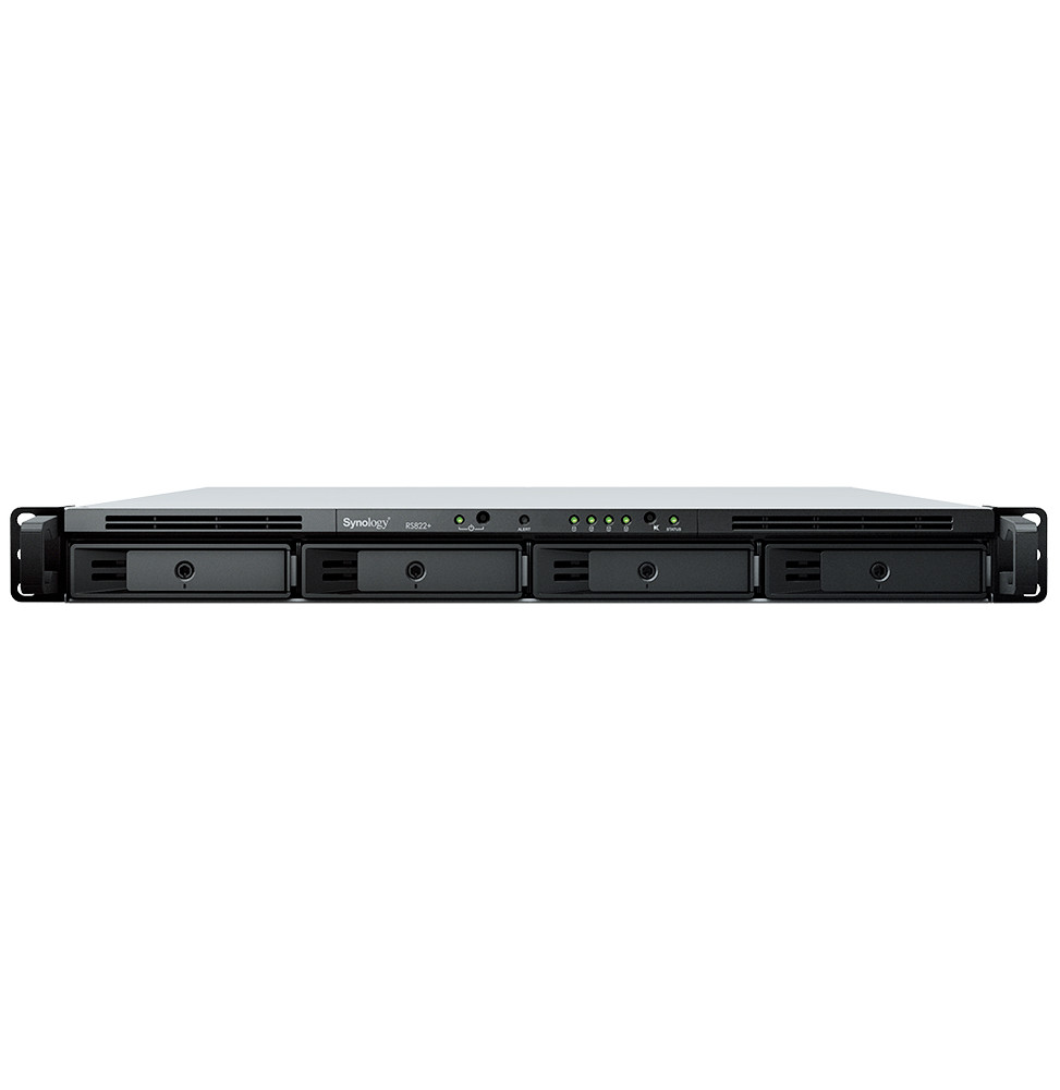 RackStation Serveur NAS 4 Baies Ryzen R1600 2cores 2GB 2xRJ45 RS422PLUS
