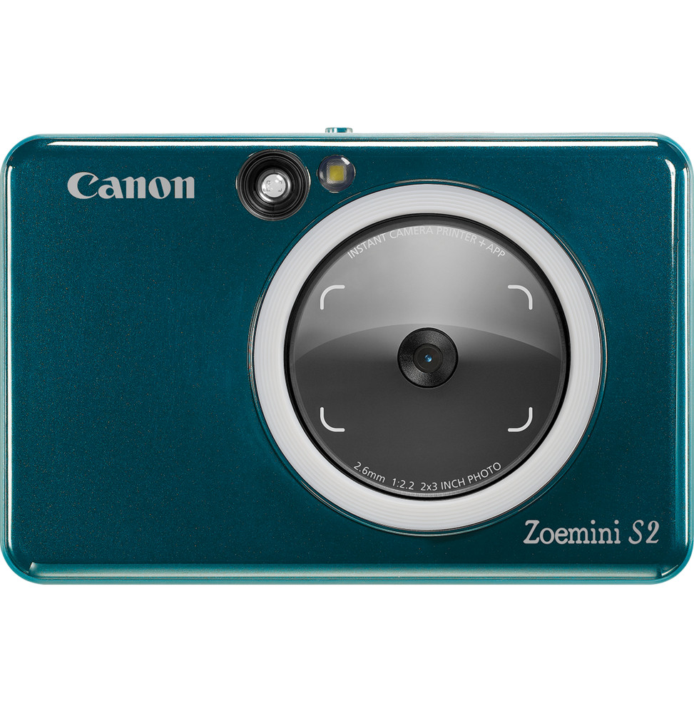 Appareil Photo Couleur INST CAM PRT ZOEMINI S2 ZV223 TL EMEA Turquoise 4519C008AB