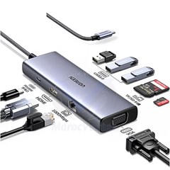 Station d 'Accueil USB-C 9 en 1 15600