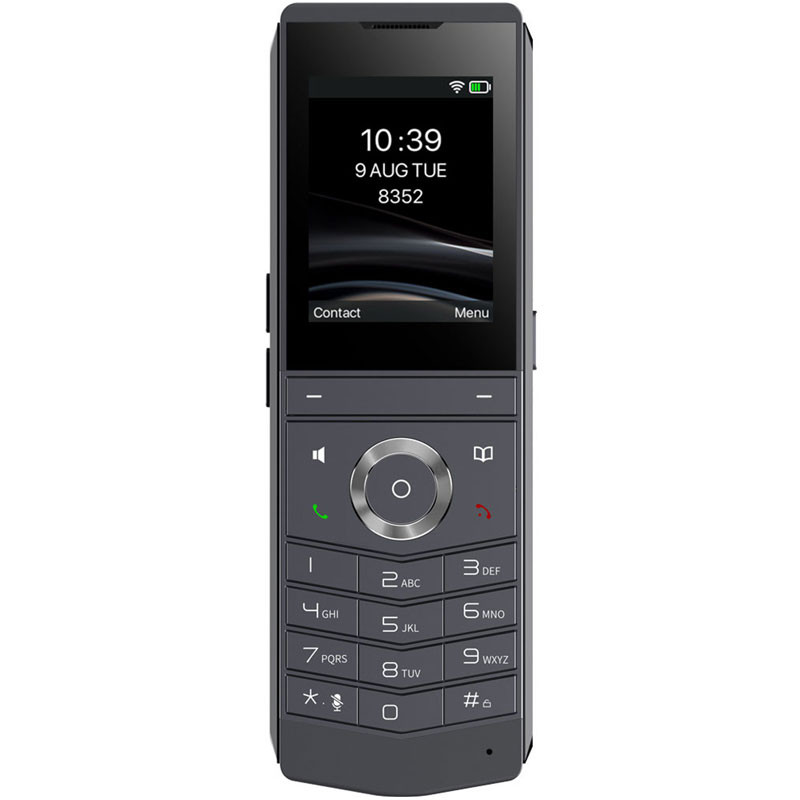 Téléphone Portable IP Wi-Fi sans fil 4 comptes SIP Ecran Couleur 2,4" W611W