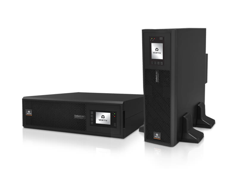 Onduleur Rack-UPS Liebert ITA2 15kVA avec POD et kit rail Autonomie 18MIN avec 4 modules de batterie VRLA 16x9Ah19U ITAC15141000A00