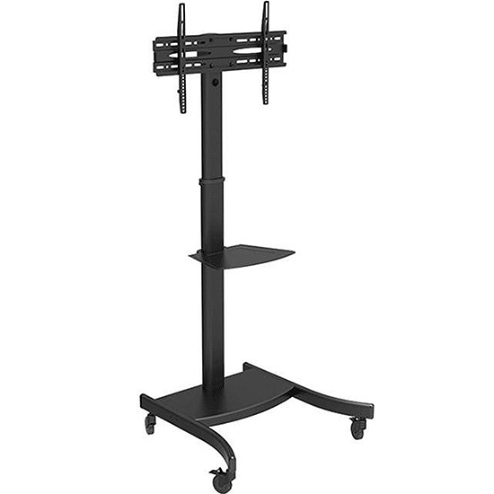 Meuble Support TV Robuste avec Roulettes Élégant et Sophistiqué DGT21-T013