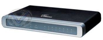 Passerelle 8 ports FXO et 2 Ports d'Ethernet RJ45 10/100Mbps GXW4108