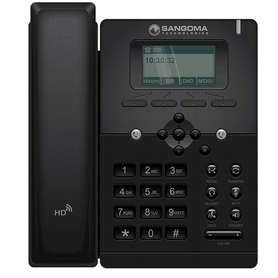 Téléphone IP 2 Comptes SIP 2 Ports Ethernet S 300